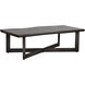 Marley 56 X 28 inch Dark Brown / Antique Gunmetal Coffee Table